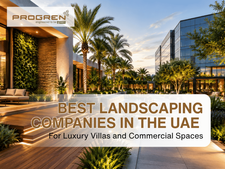 Best Landscaping Companies in the UAE for Luxury Villas and Commercial Spaces
