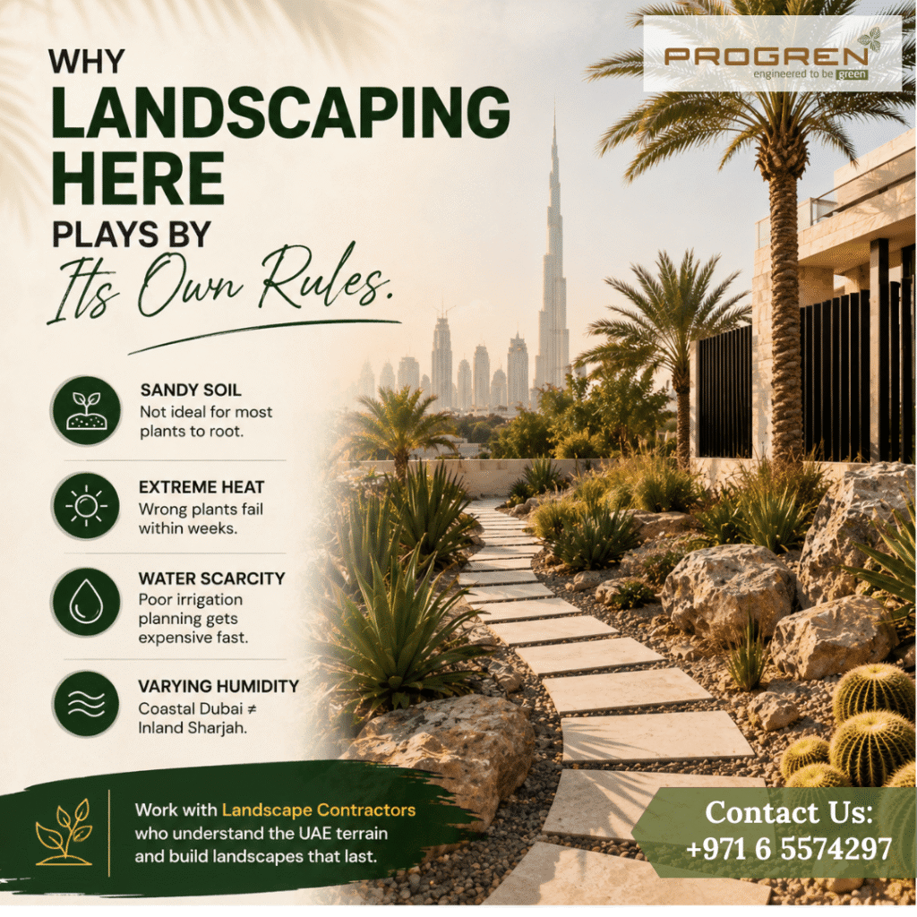 Why Landscaping Company Dubai?